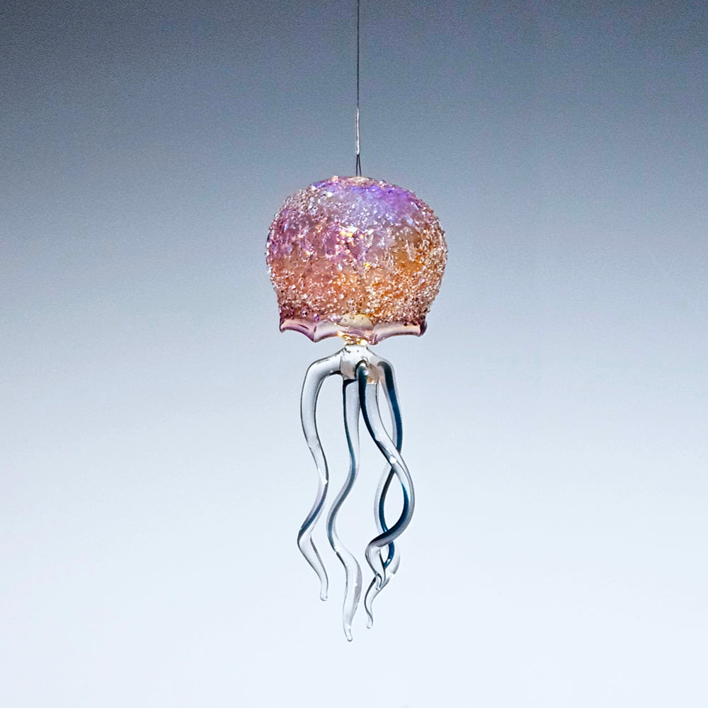 Rose Gold Textured Jelly Bell