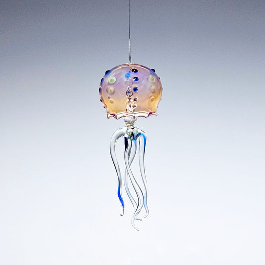 Cobalt Mint Dot Jelly Bell