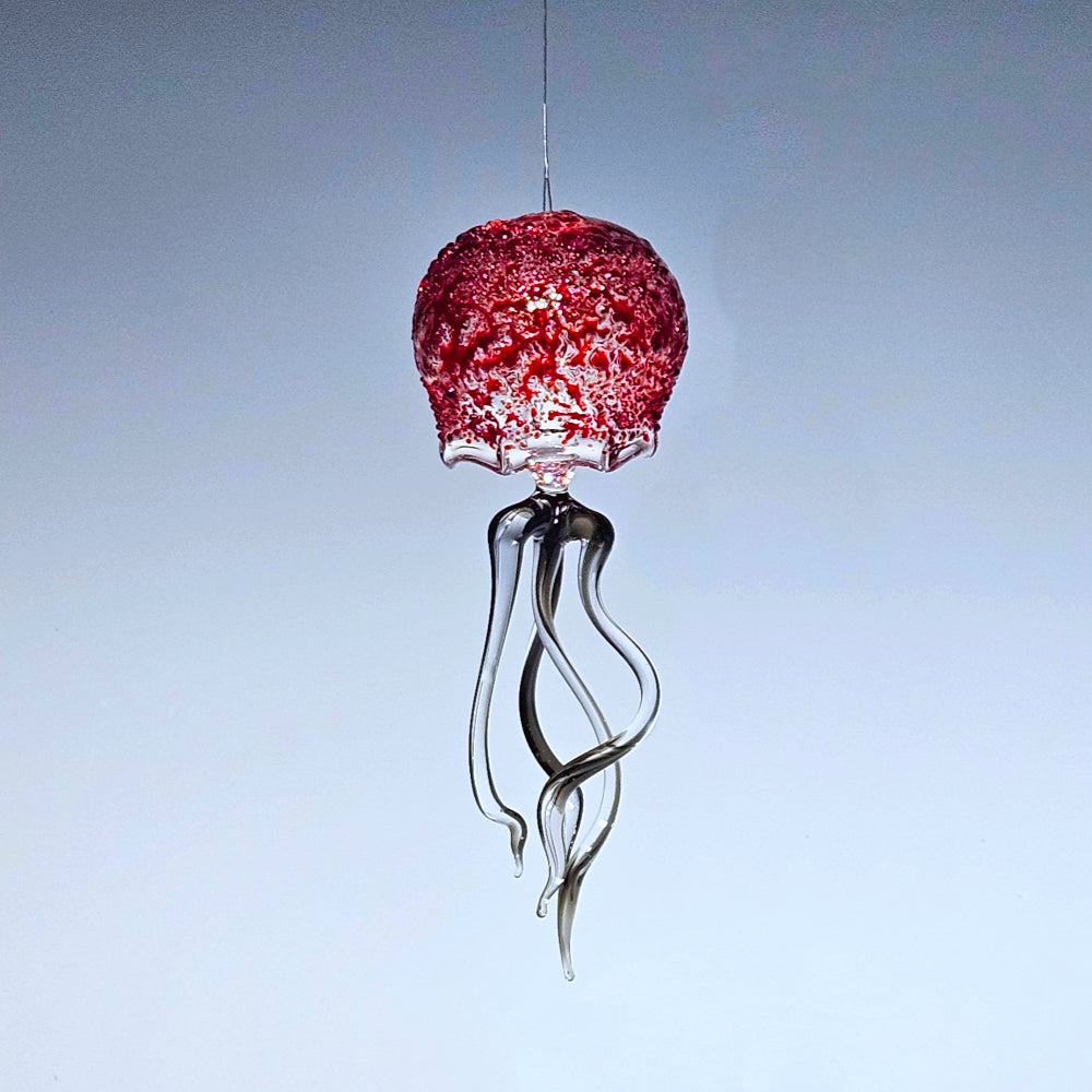 Ruby Textured Jelly Bell