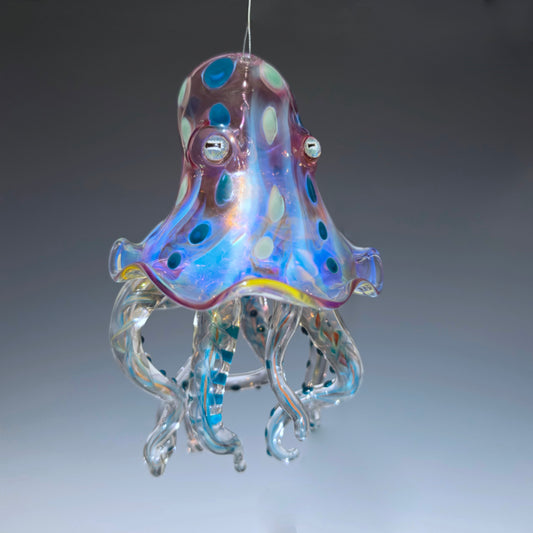 Spotted Iridescent Octo-Bell